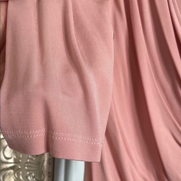 H&M Soft Pink Draped Blouse - Picture 5 of 9
